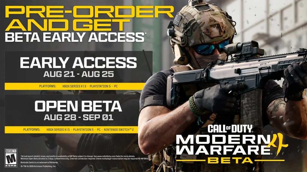 Call of Duty: Modern Warfare 4 beta