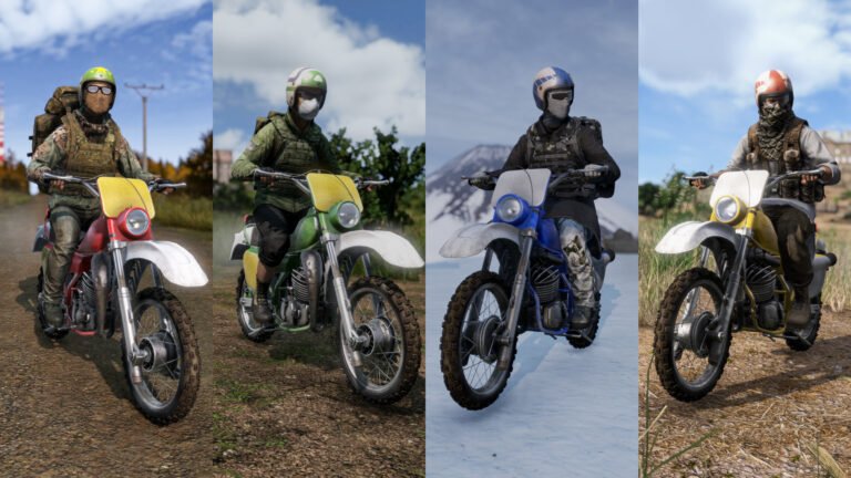 DayZ Badlands motorbikes